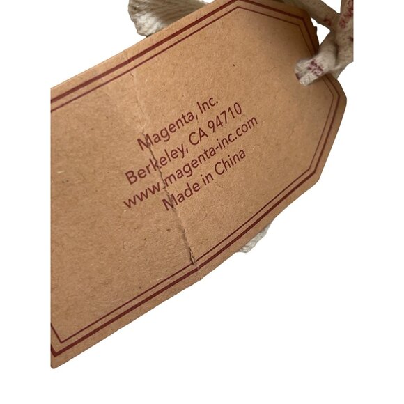 Rae Dunn Christmas Ornaments Set Of 3 With Peace Snow Christmas Pale Blue NWT - Picture 6 of 6